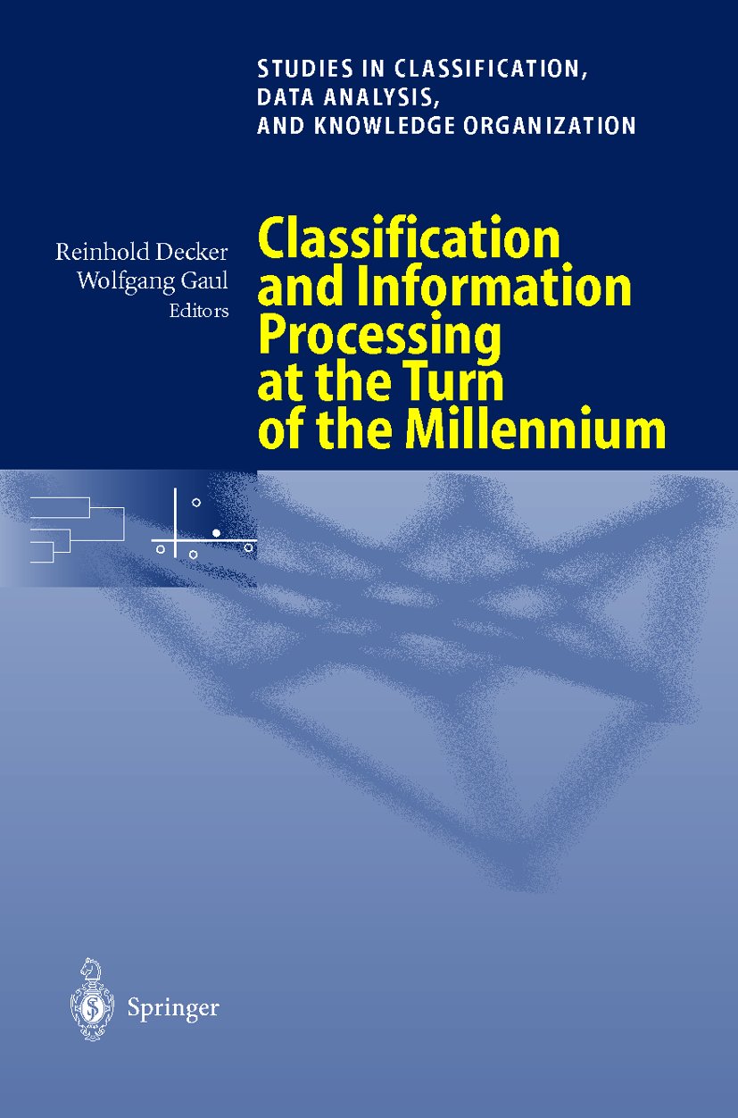 Studies in Classification, Data Analysis, and Knowledge Organization