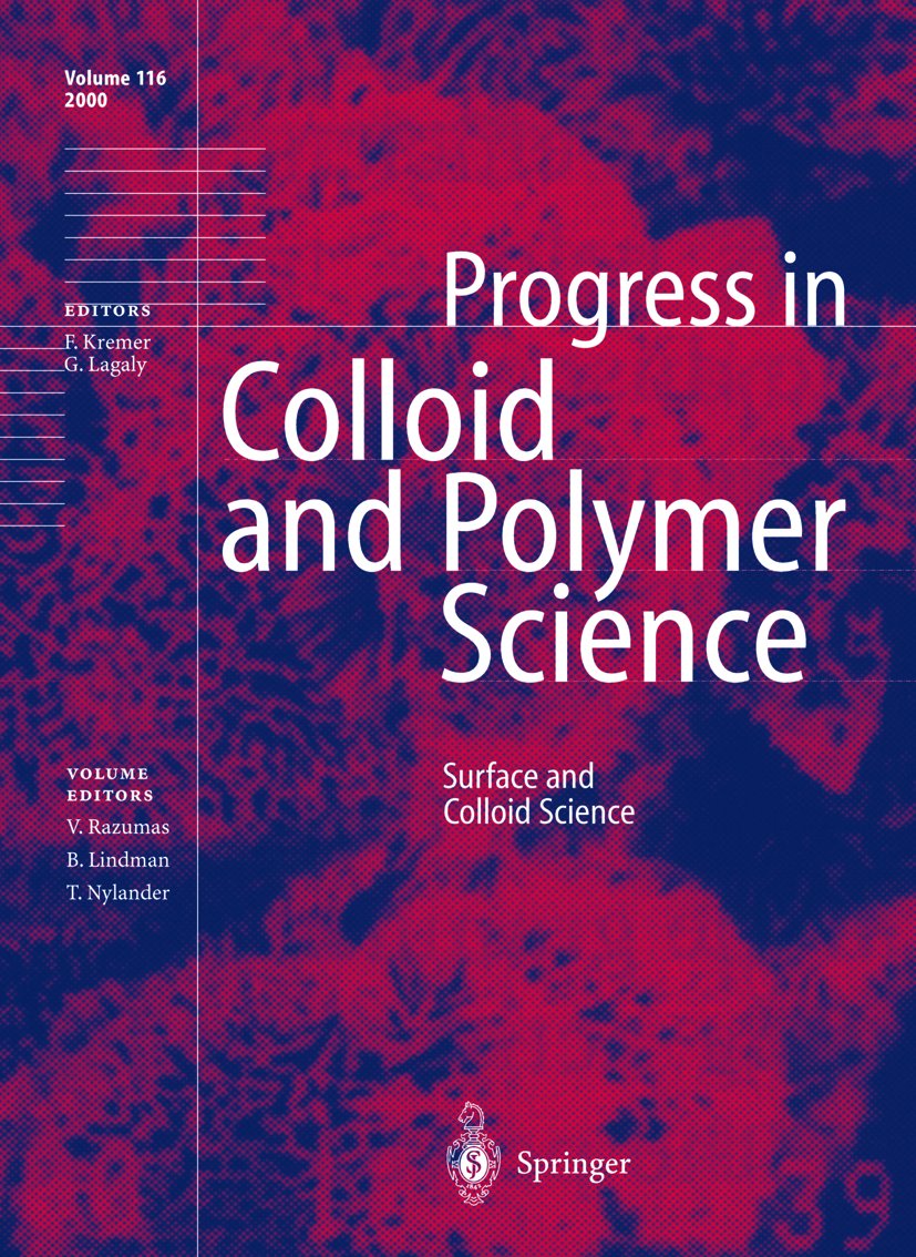 Progress in Colloid and Polymer Science