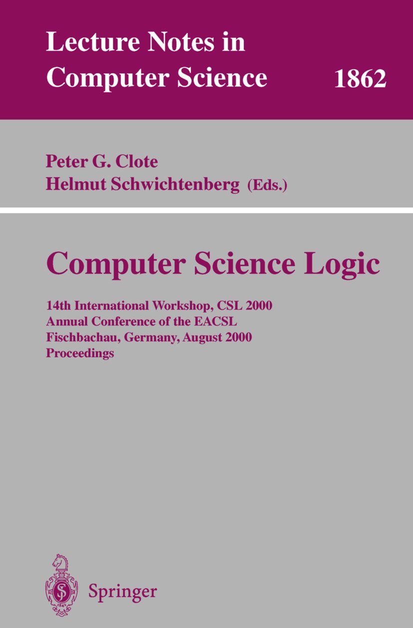 Lecture Notes in Computer Science