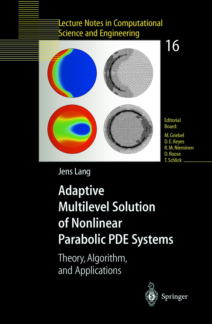 Lecture Notes in Computational Science and Engineering