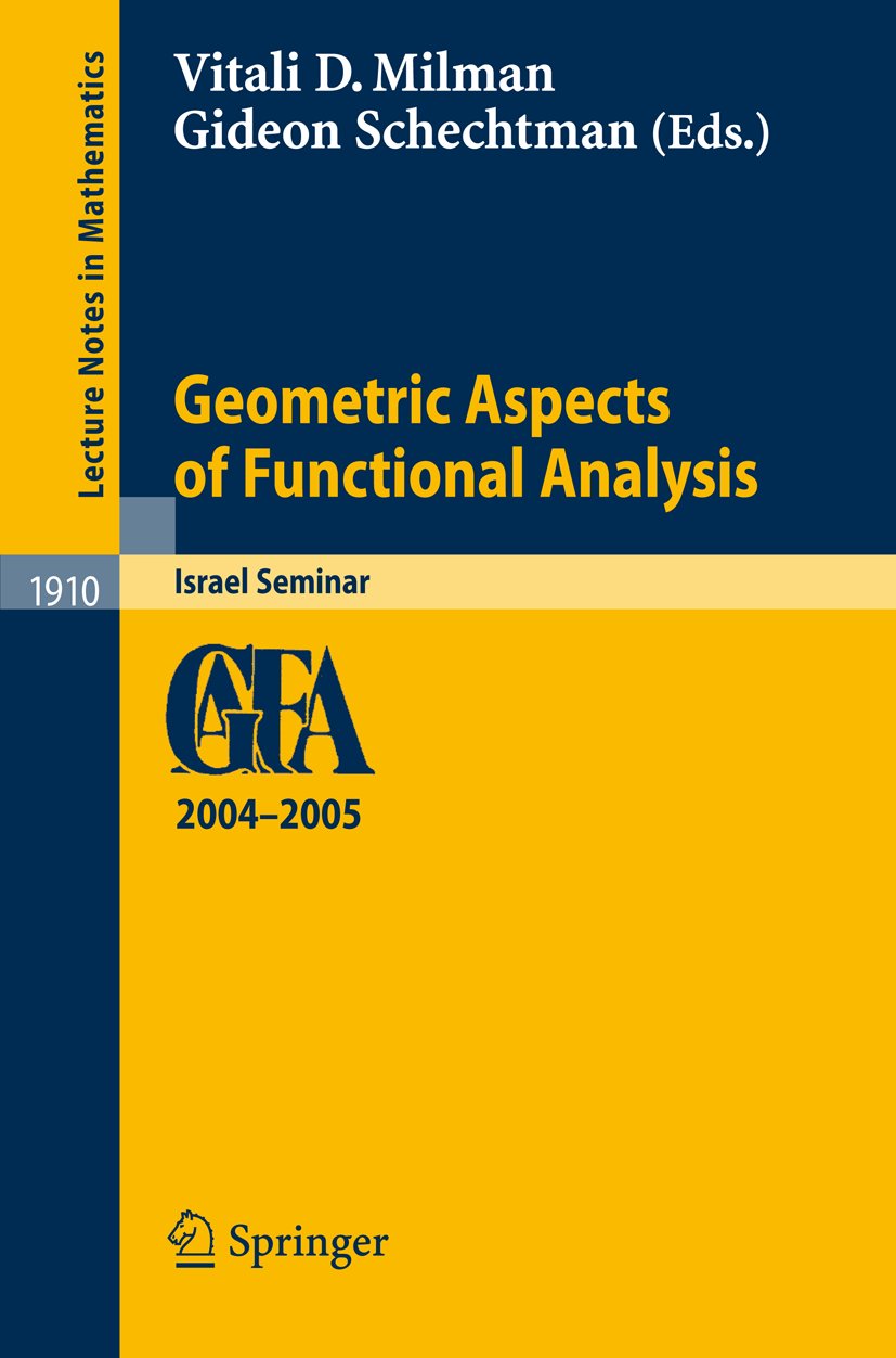 Lecture Notes in Mathematics