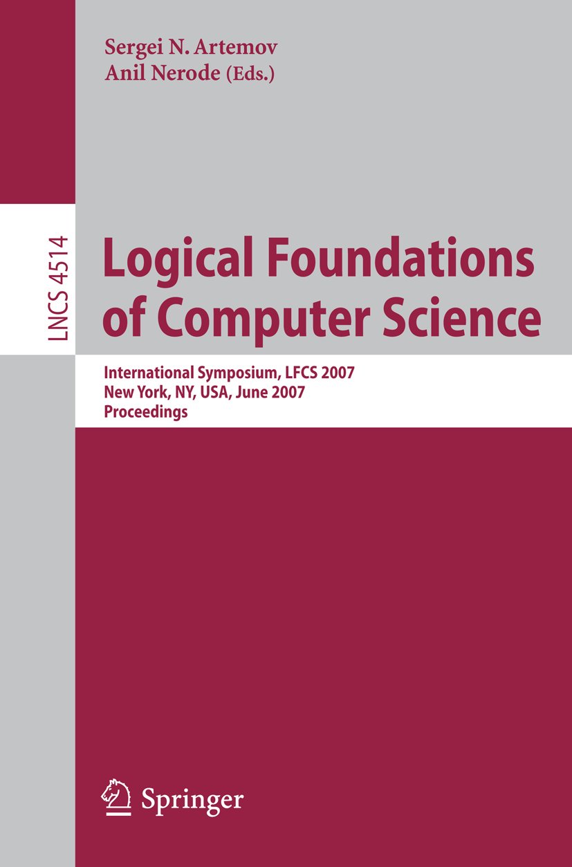 Lecture Notes in Computer Science
