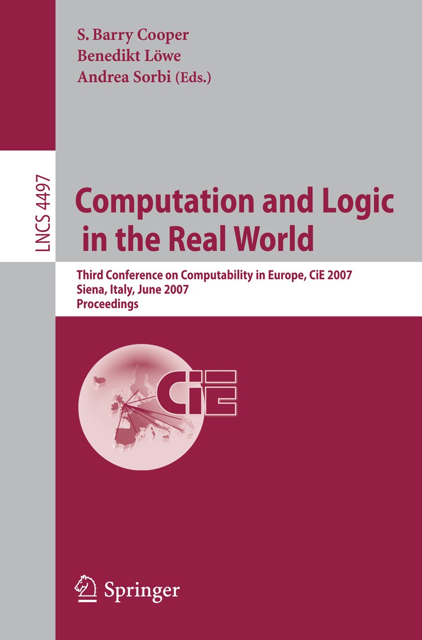 Lecture Notes in Computer Science