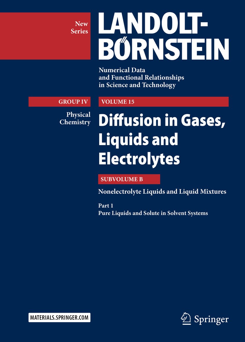 Landolt-Börnstein: Numerical Data and Functional Relationships in Science and Technology - New Series