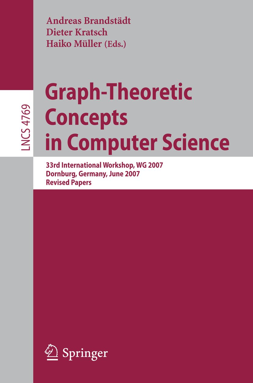 Lecture Notes in Computer Science