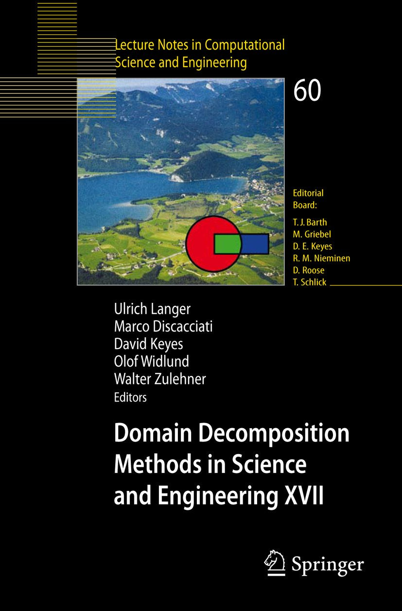 Lecture Notes in Computational Science and Engineering