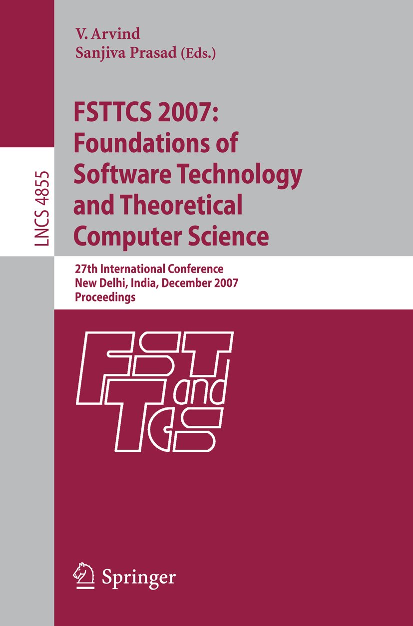 Lecture Notes in Computer Science