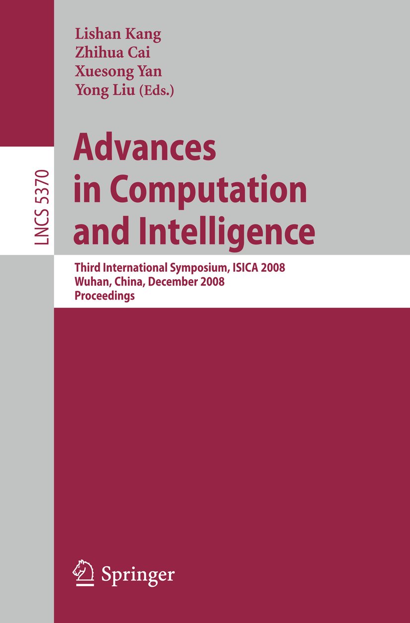 Lecture Notes in Computer Science