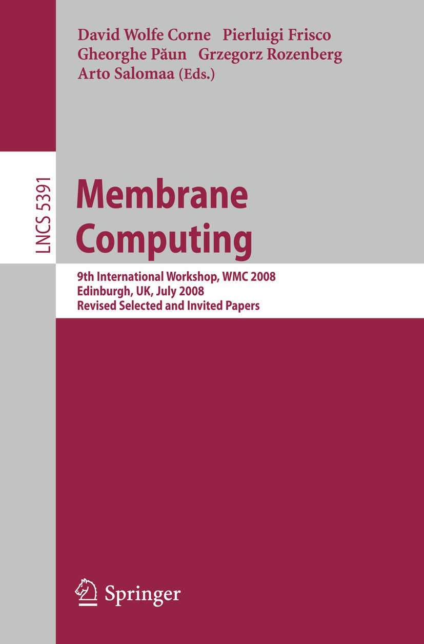 Lecture Notes in Computer Science