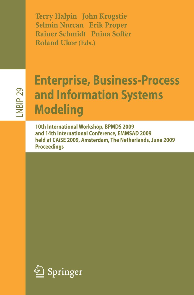 Lecture Notes in Business Information Processing
