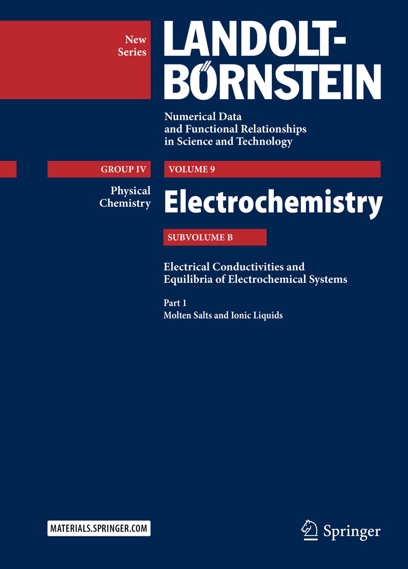 Landolt-Börnstein: Numerical Data and Functional Relationships in Science and Technology - New Series