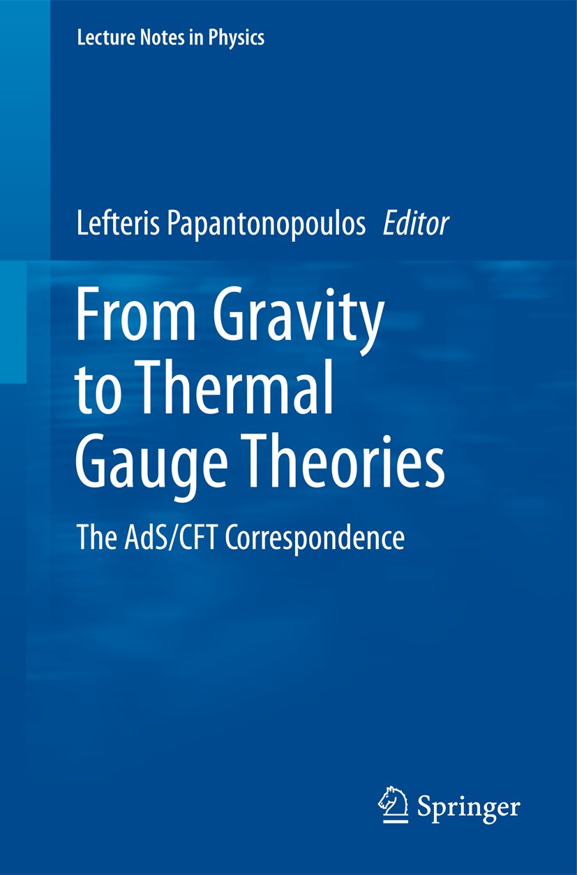 From Gravity to Thermal Gauge Theories: The AdS/CFT Correspondence