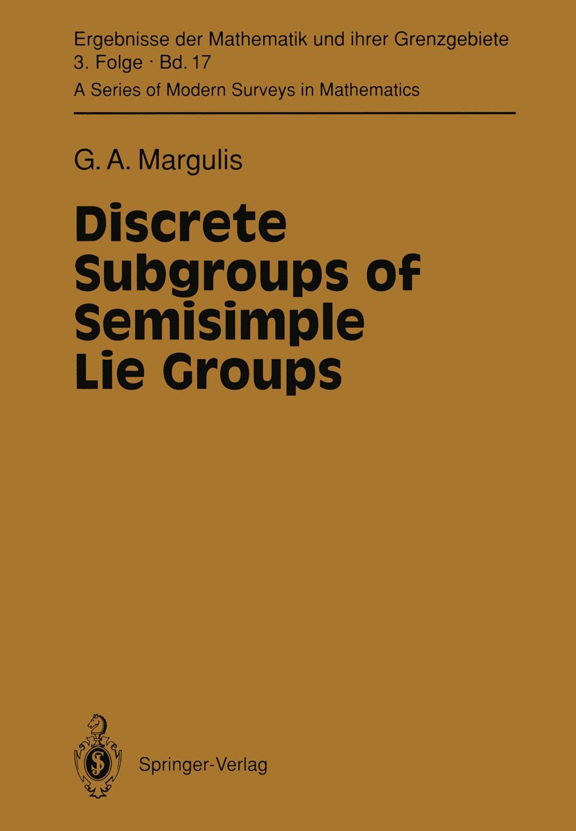 Ergebnisse der Mathematik und ihrer Grenzgebiete. 3. Folge / A Series of Modern Surveys in Mathematics