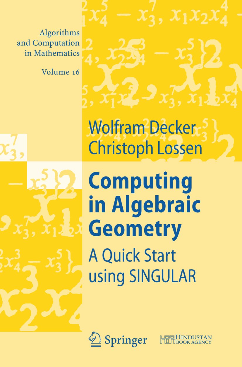 Algorithms and Computation in Mathematics