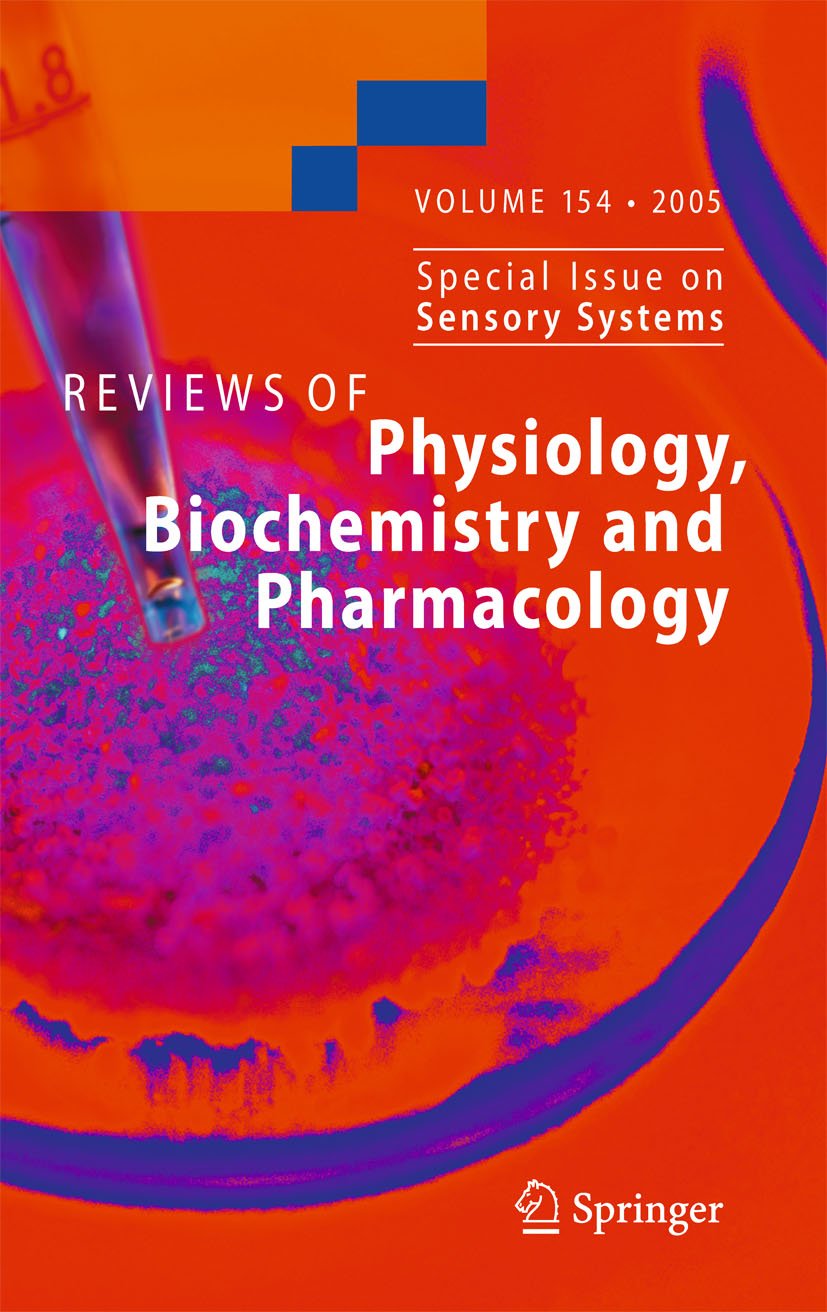 Reviews of Physiology, Biochemistry and Pharmacology