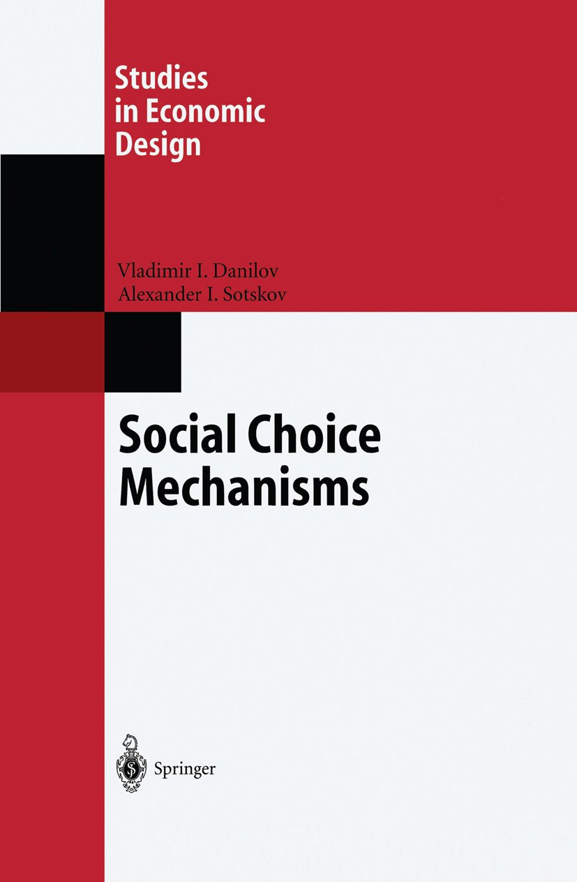 Studies in Economic Design