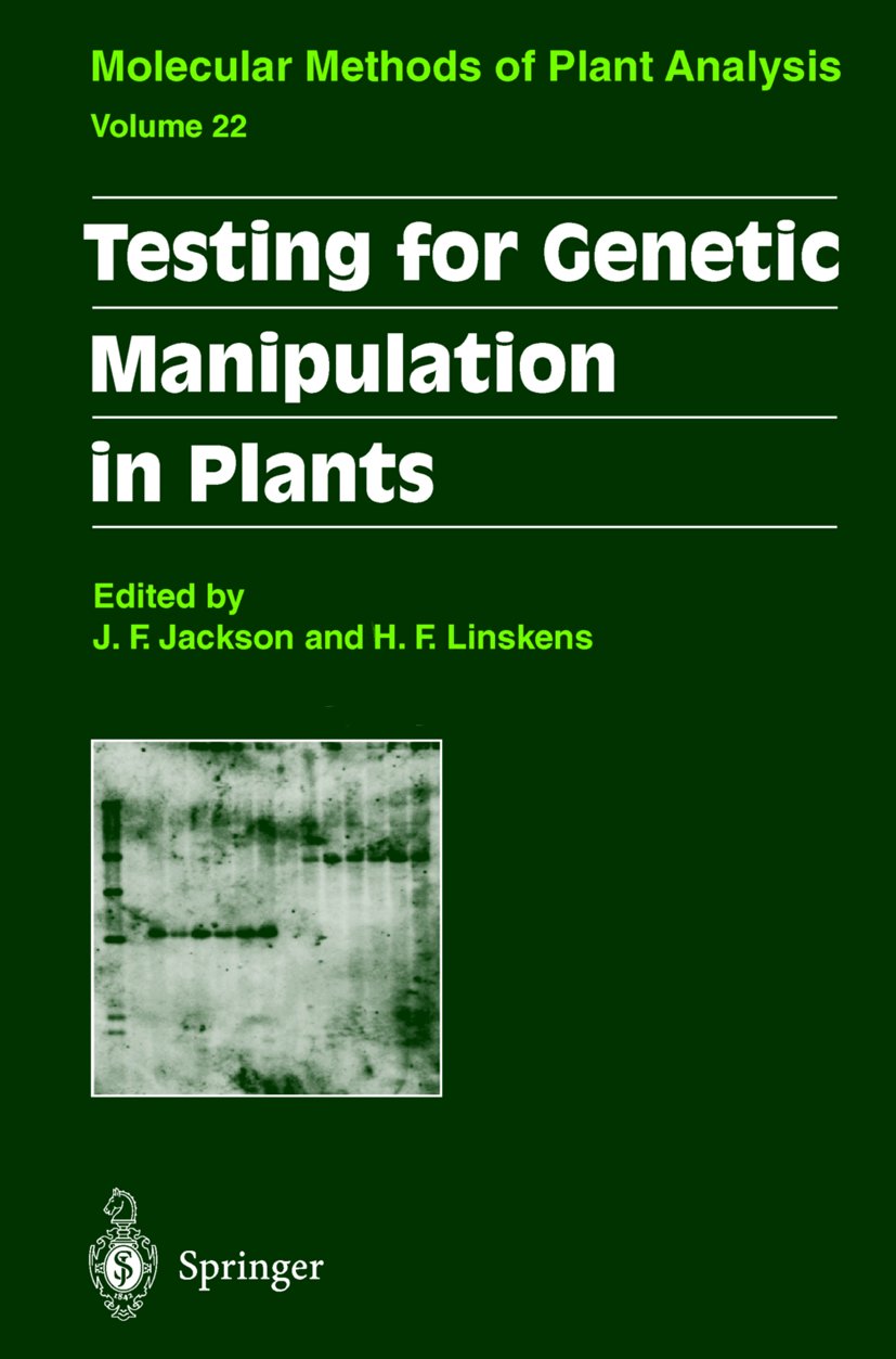 Molecular Methods of Plant Analysis