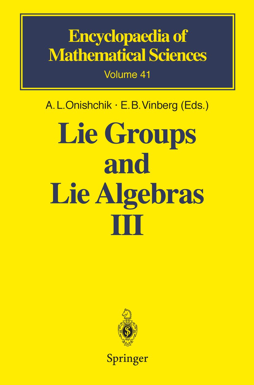 Encyclopaedia of Mathematical Sciences