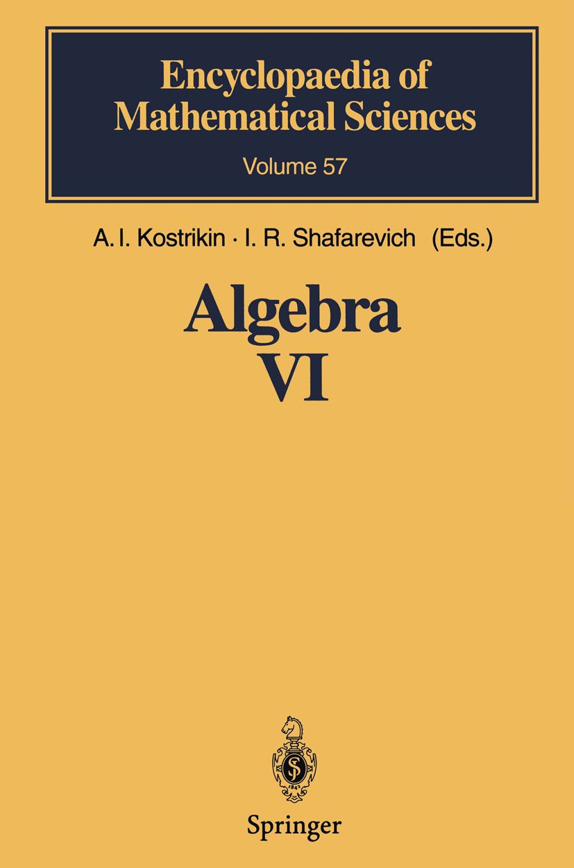 Encyclopaedia of Mathematical Sciences