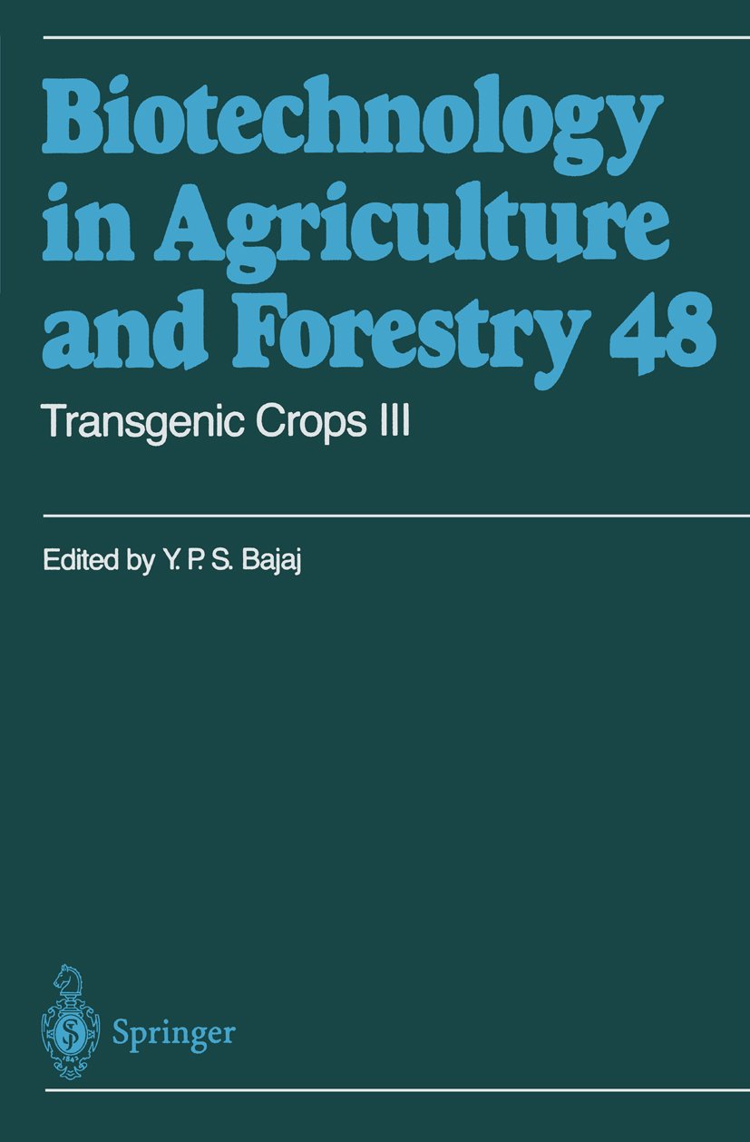 Biotechnology in Agriculture and Forestry
