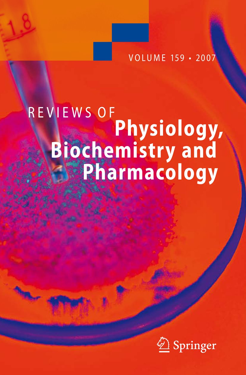 Reviews of Physiology, Biochemistry and Pharmacology