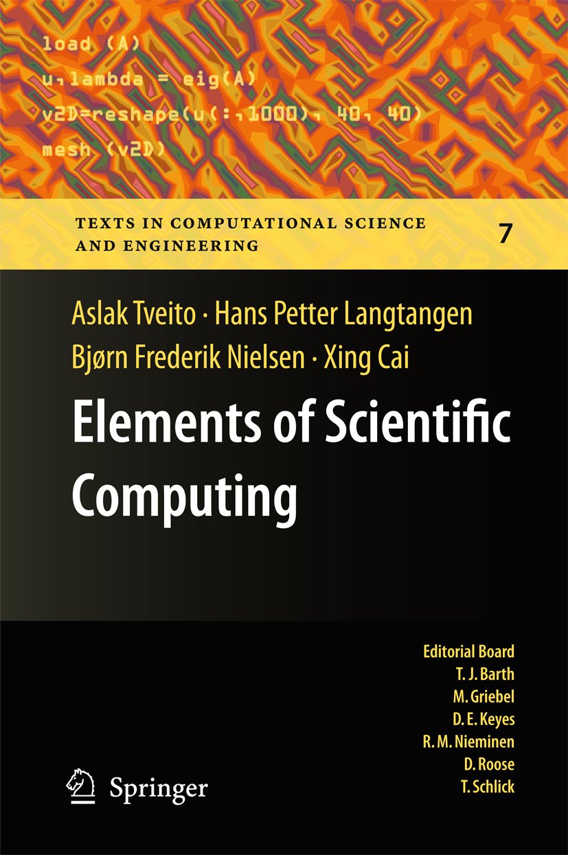 Texts in Computational Science and Engineering