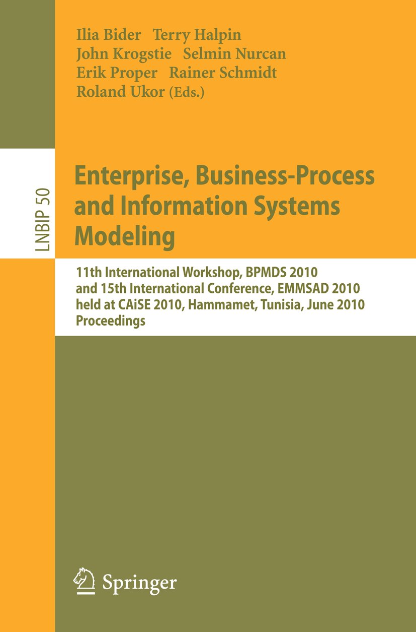 Lecture Notes in Business Information Processing