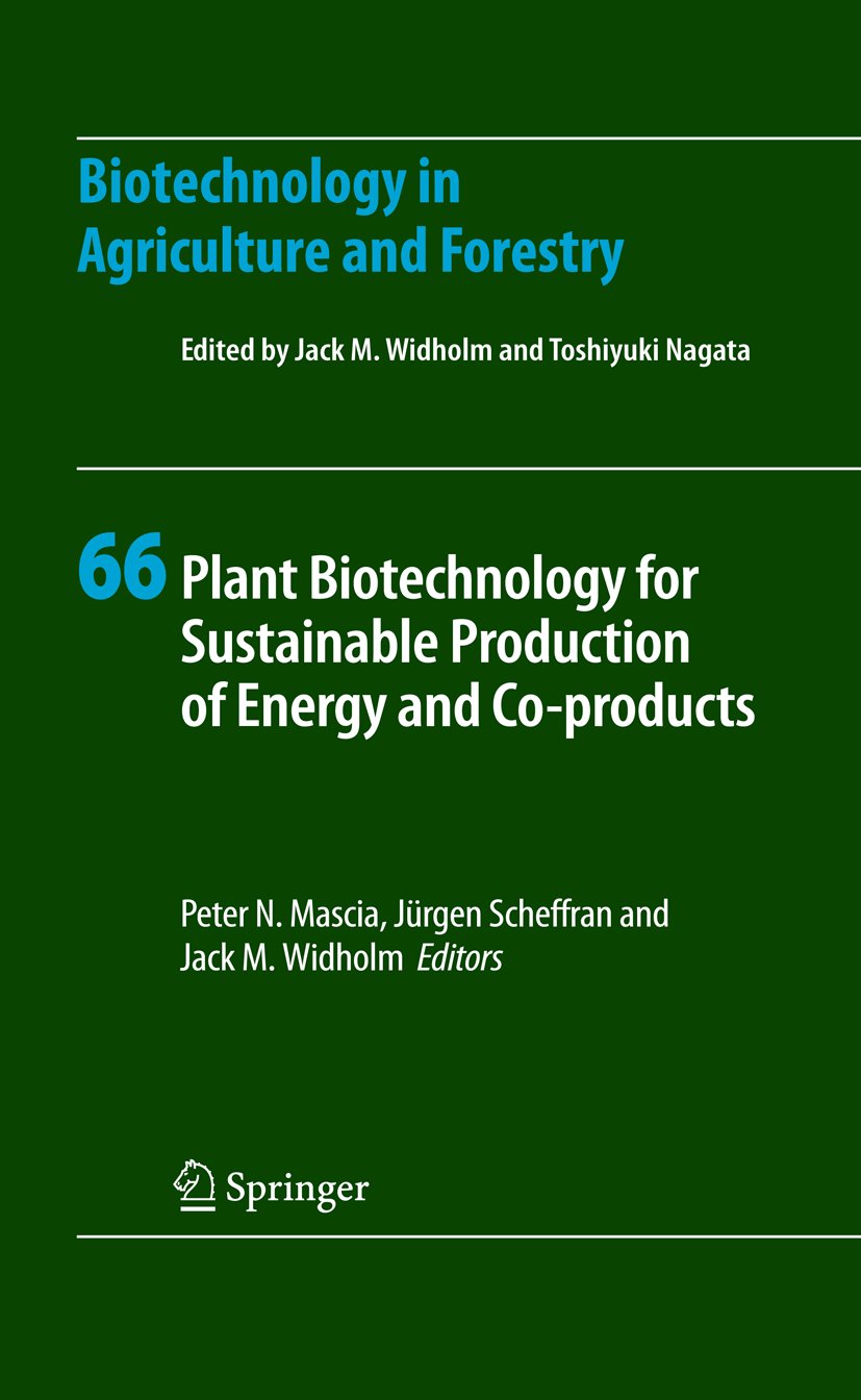 Biotechnology in Agriculture and Forestry