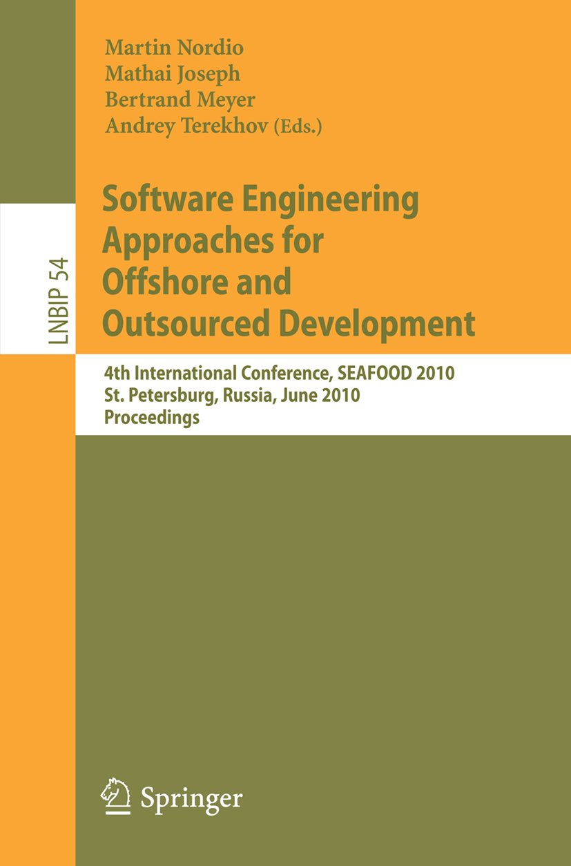 Software Engineering Approaches for Offshore and Outsourced Development
