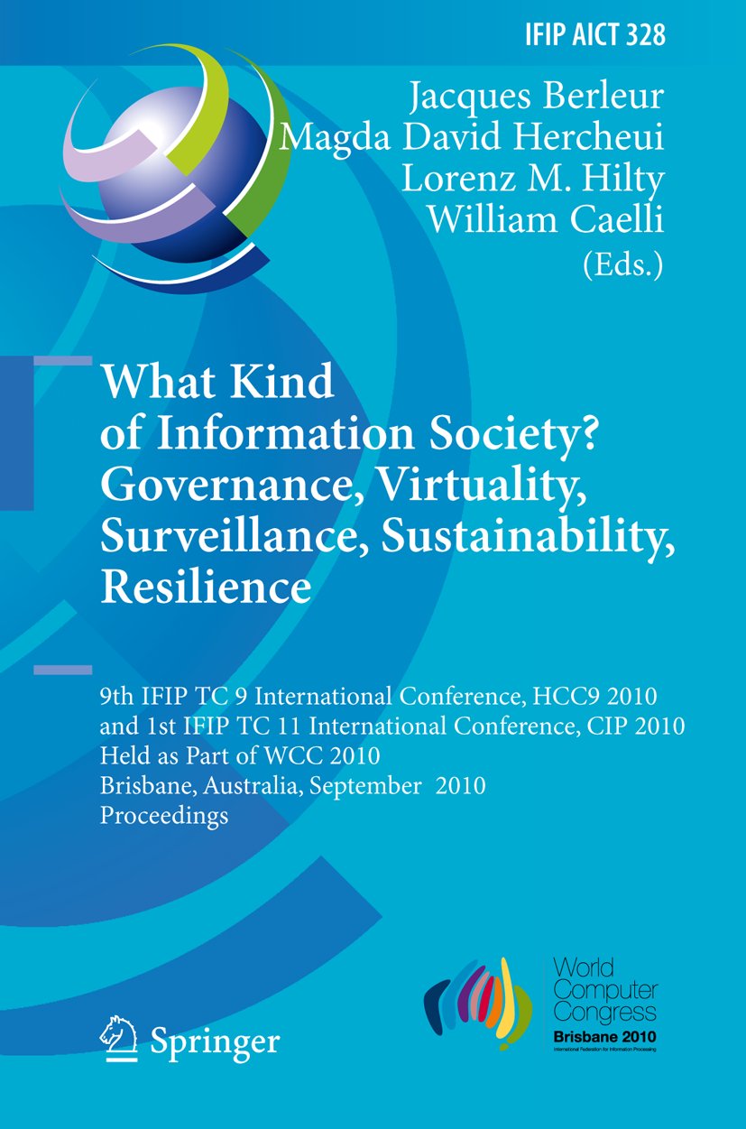 IFIP Advances in Information and Communication Technology