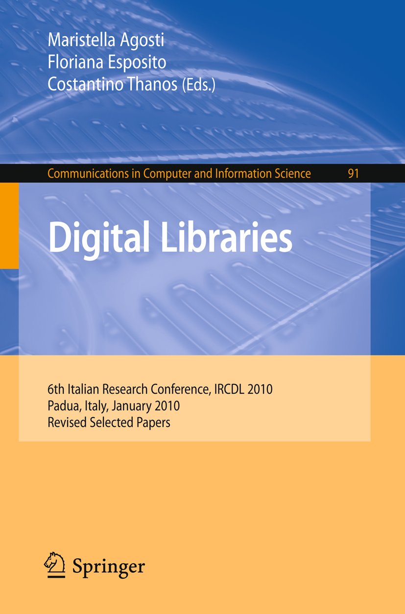 Communications in Computer and Information Science