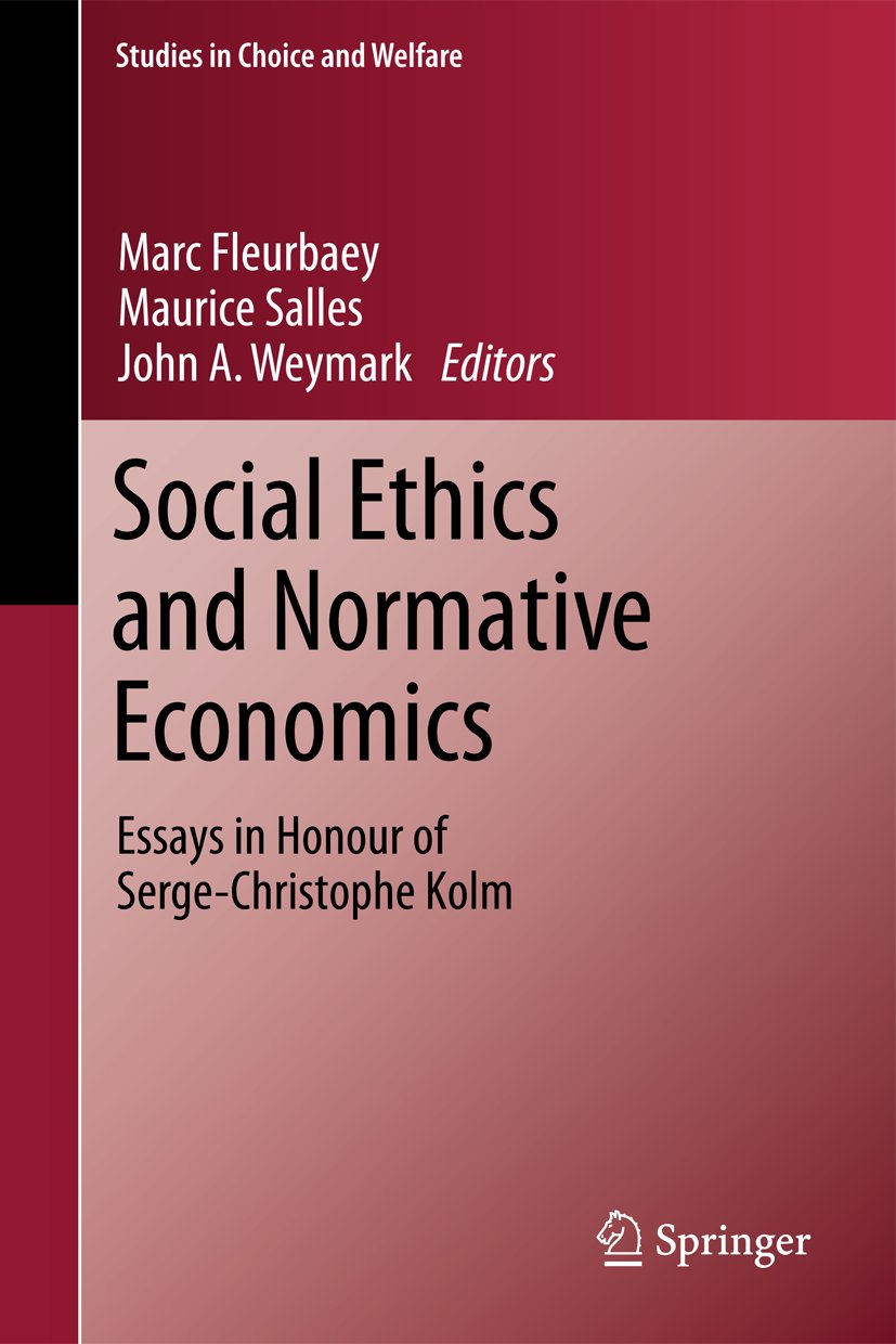 Studies in Choice and Welfare