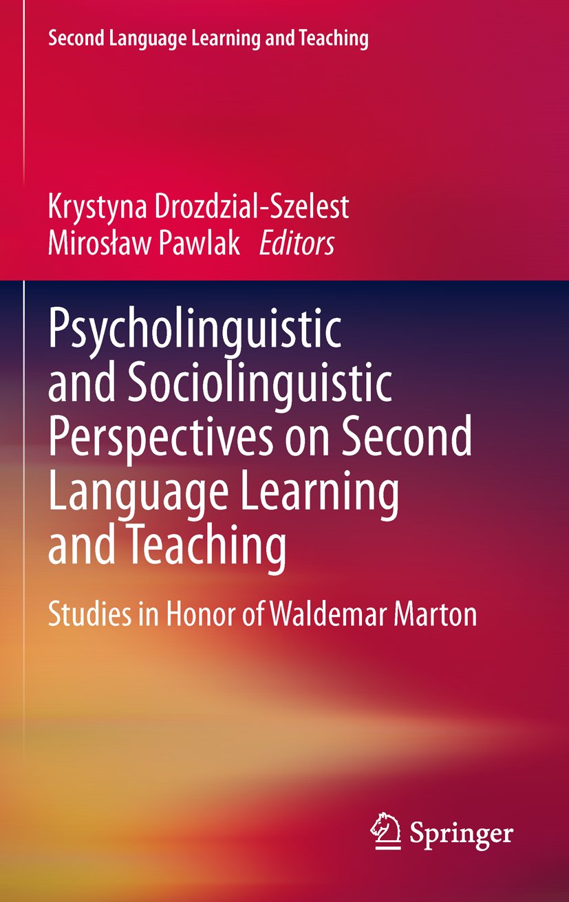 Second Language Learning and Teaching