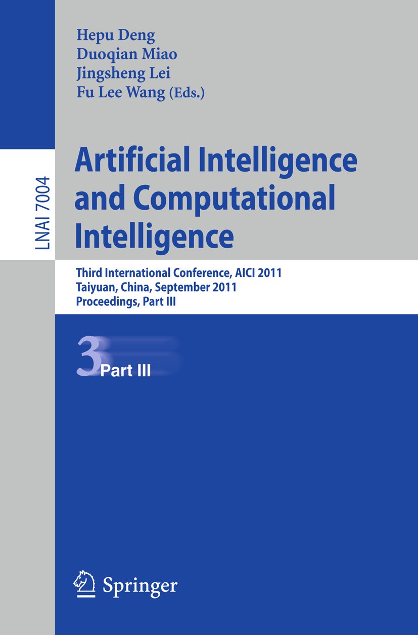 Lecture Notes in Computer Science