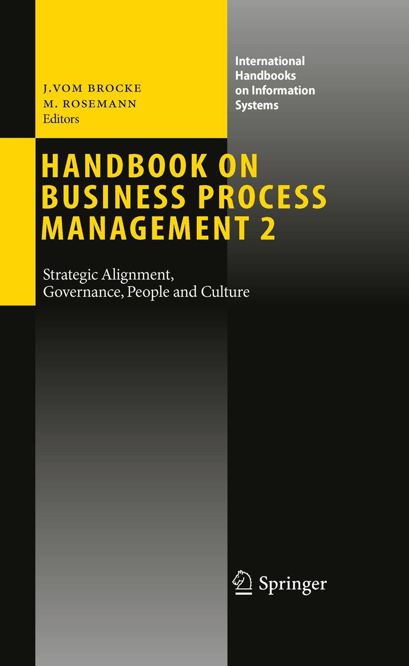 International Handbooks on Information Systems