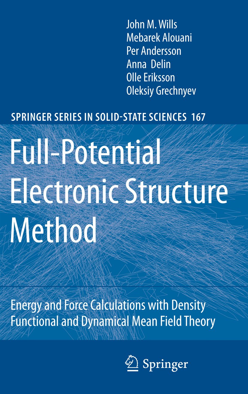 Full-Potential Electronic Structure Method
