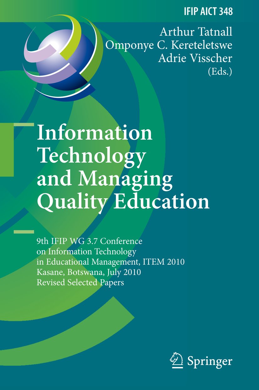 IFIP Advances in Information and Communication Technology