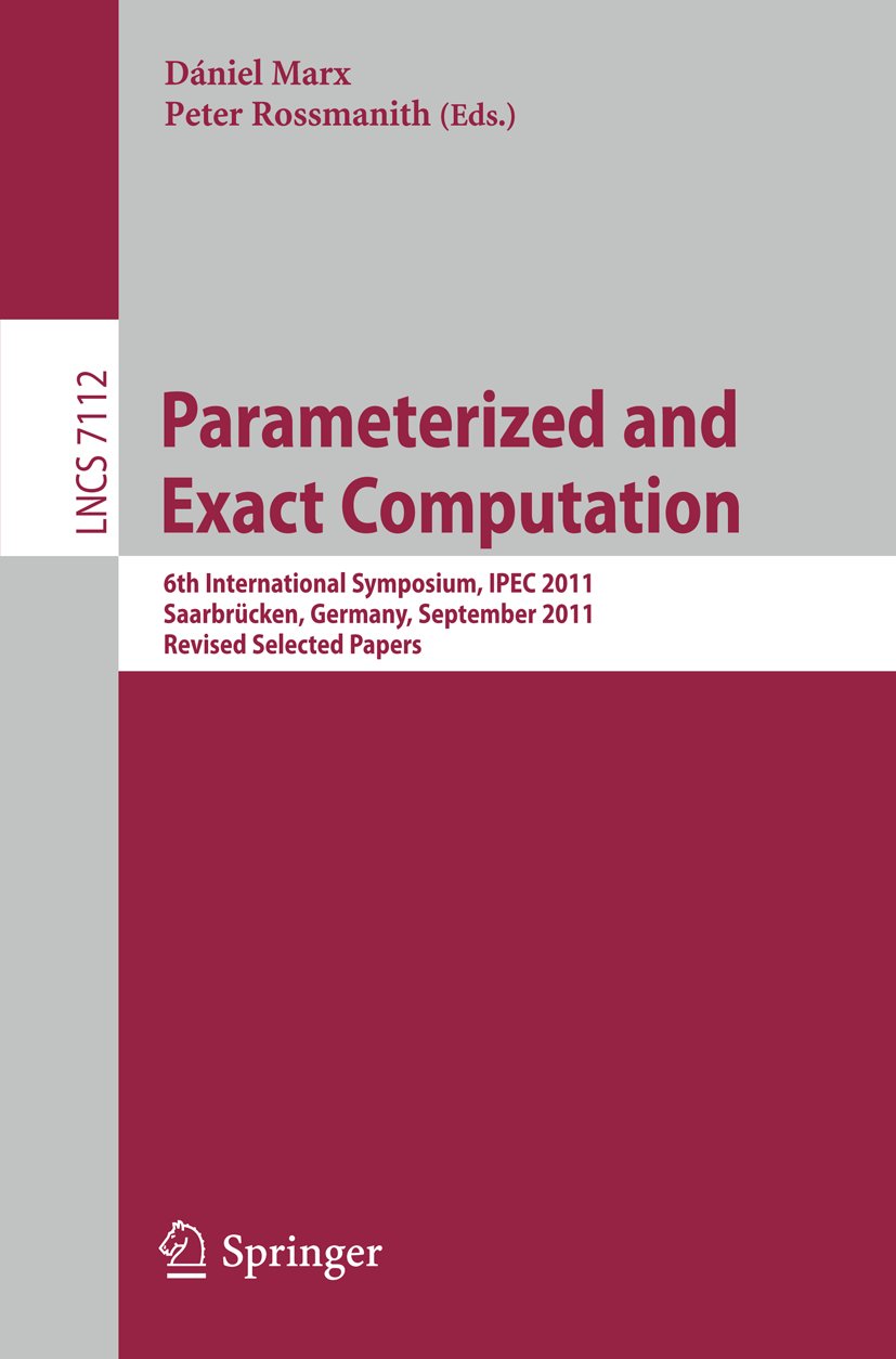 Lecture Notes in Computer Science