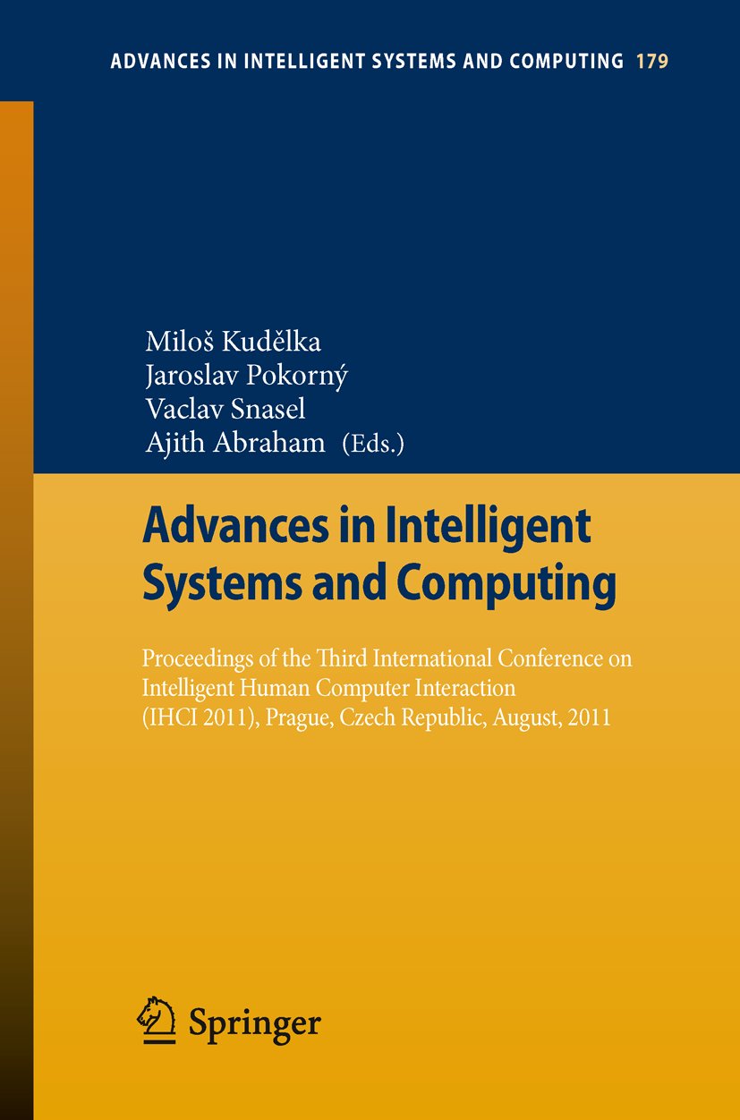 Advances in Intelligent Systems and Computing