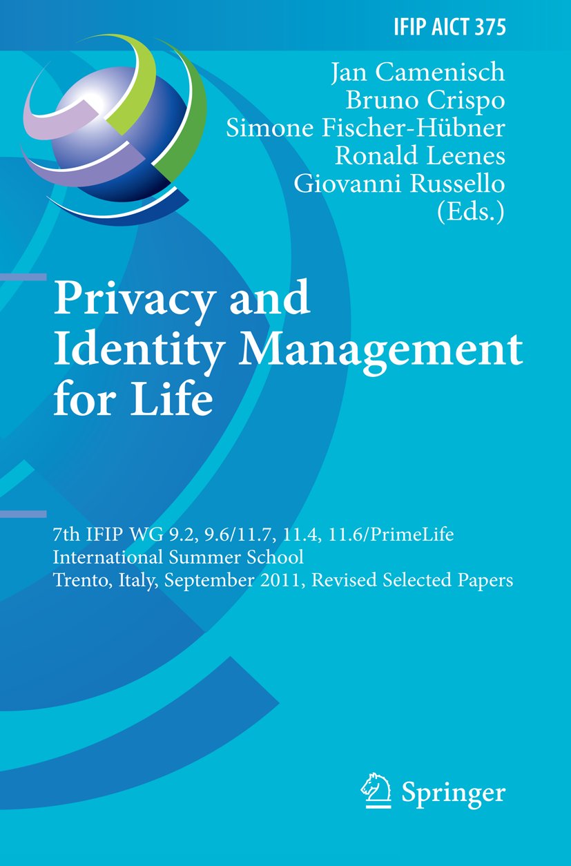 IFIP Advances in Information and Communication Technology