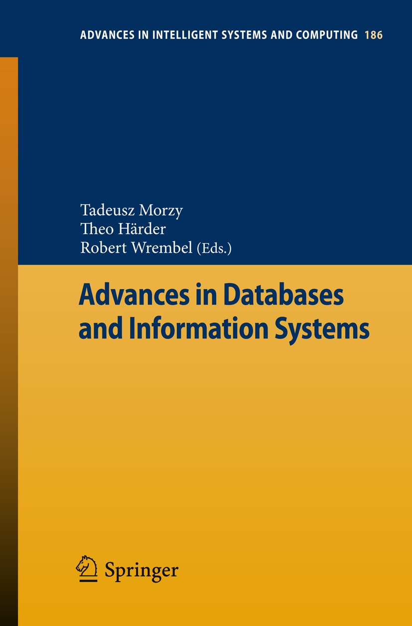 Advances in Intelligent Systems and Computing