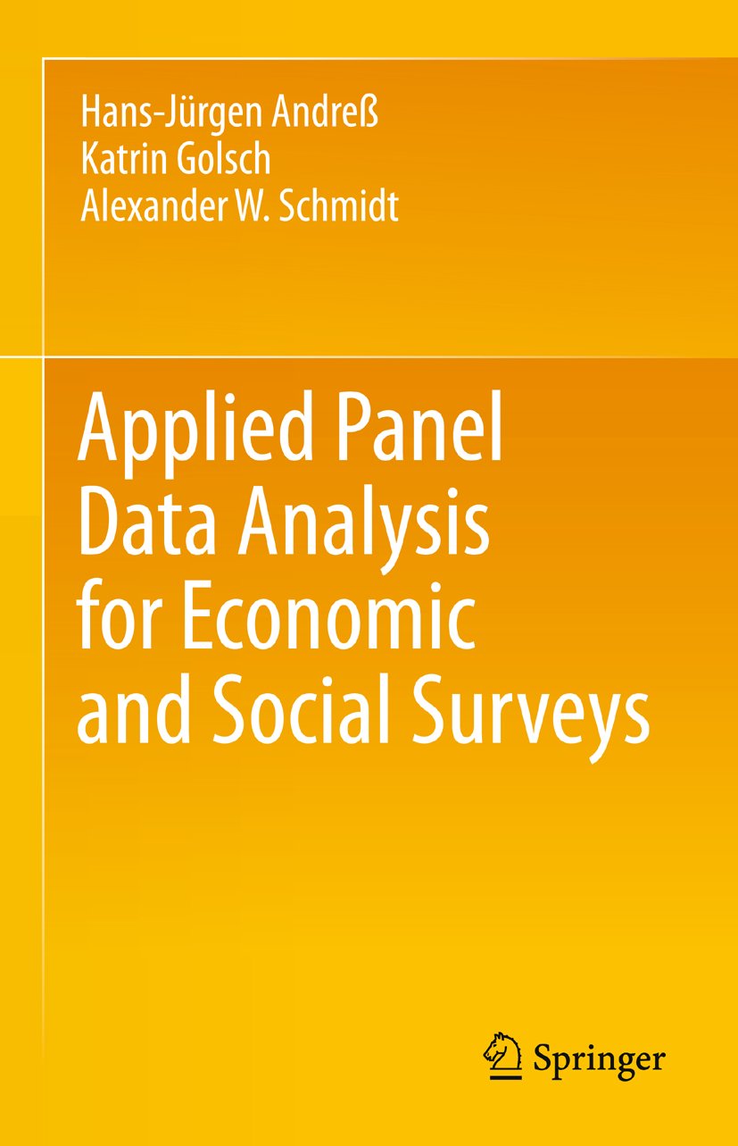Applied Panel Data Analysis for Economic and Social Surveys