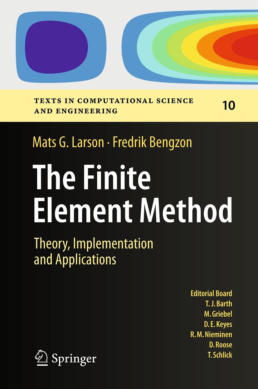 Texts in Computational Science and Engineering
