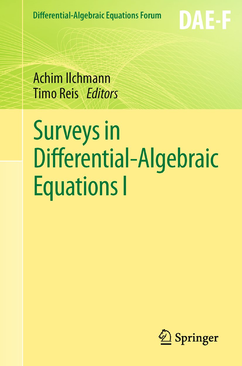 Differential-Algebraic Equations Forum