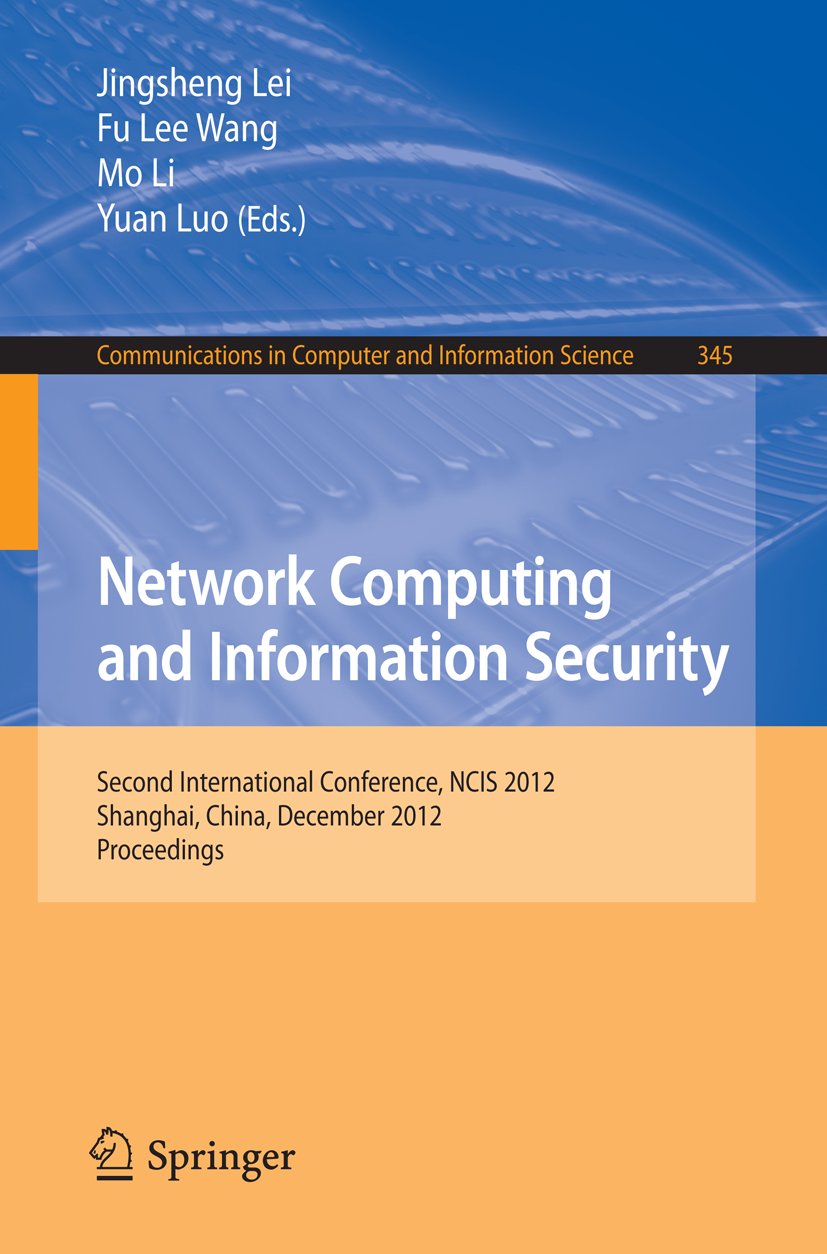 Communications in Computer and Information Science