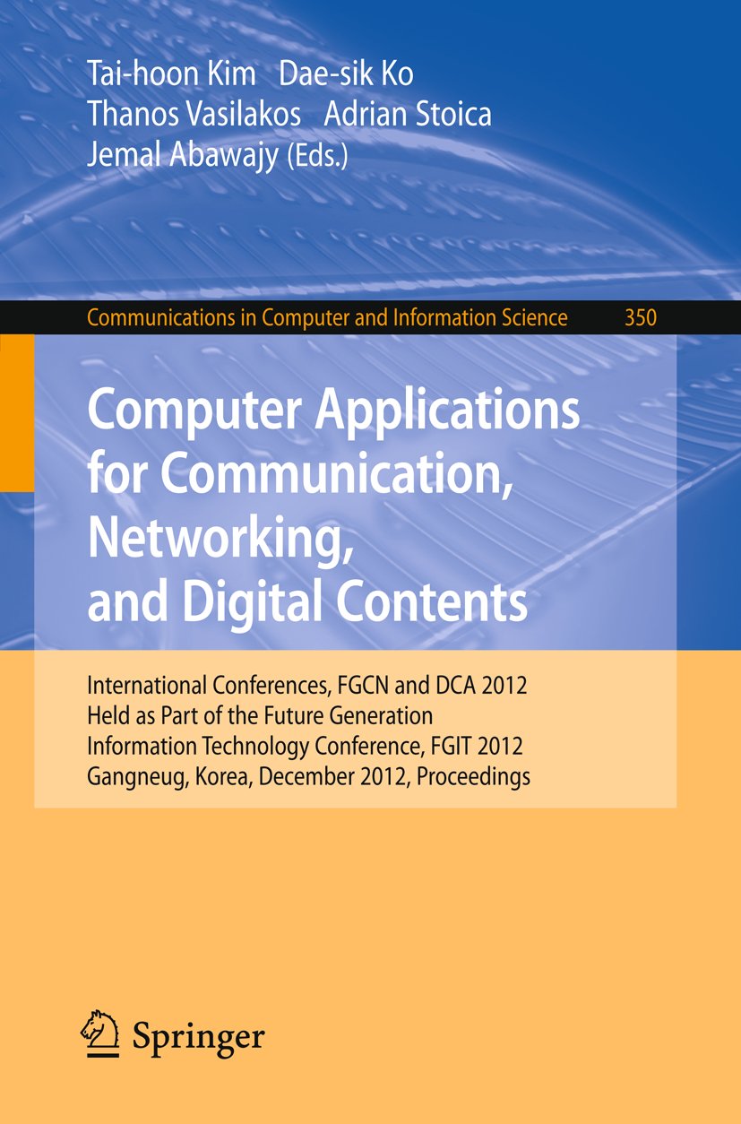 Communications in Computer and Information Science