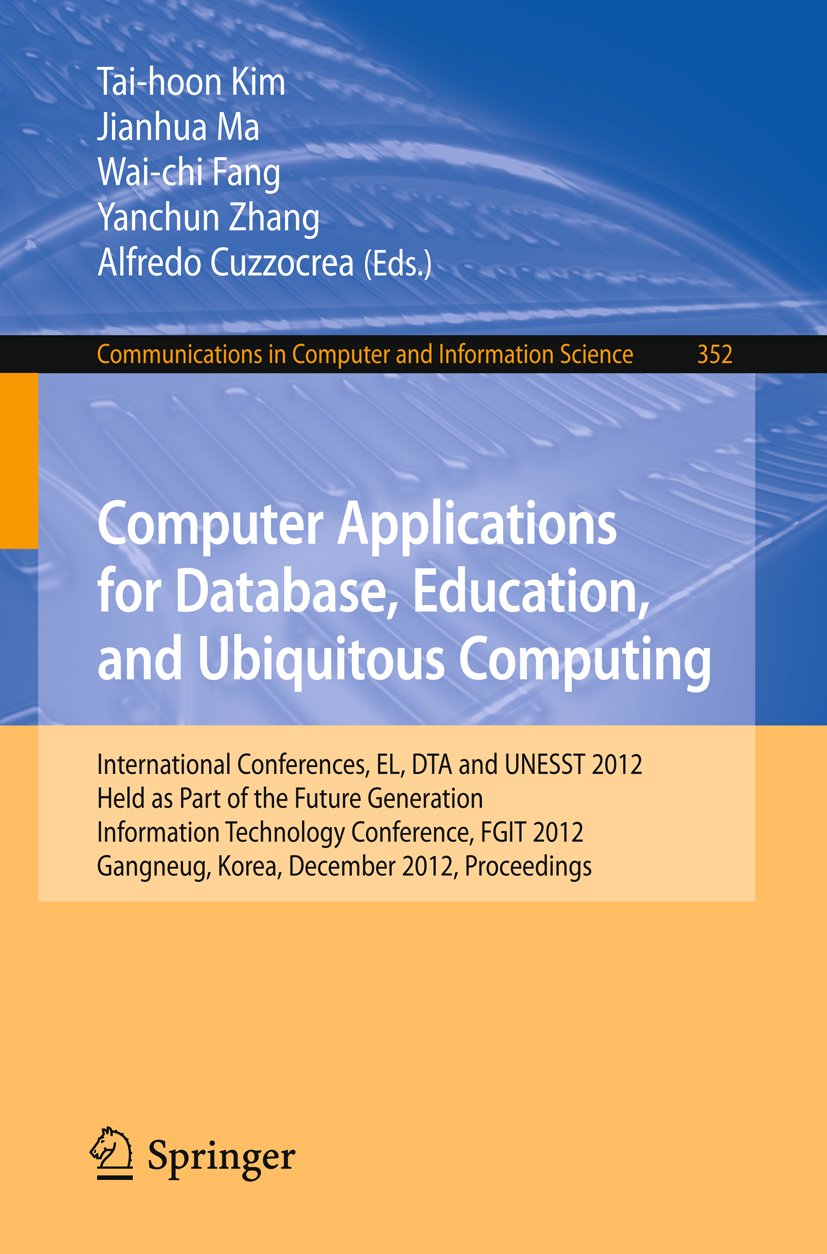 Communications in Computer and Information Science