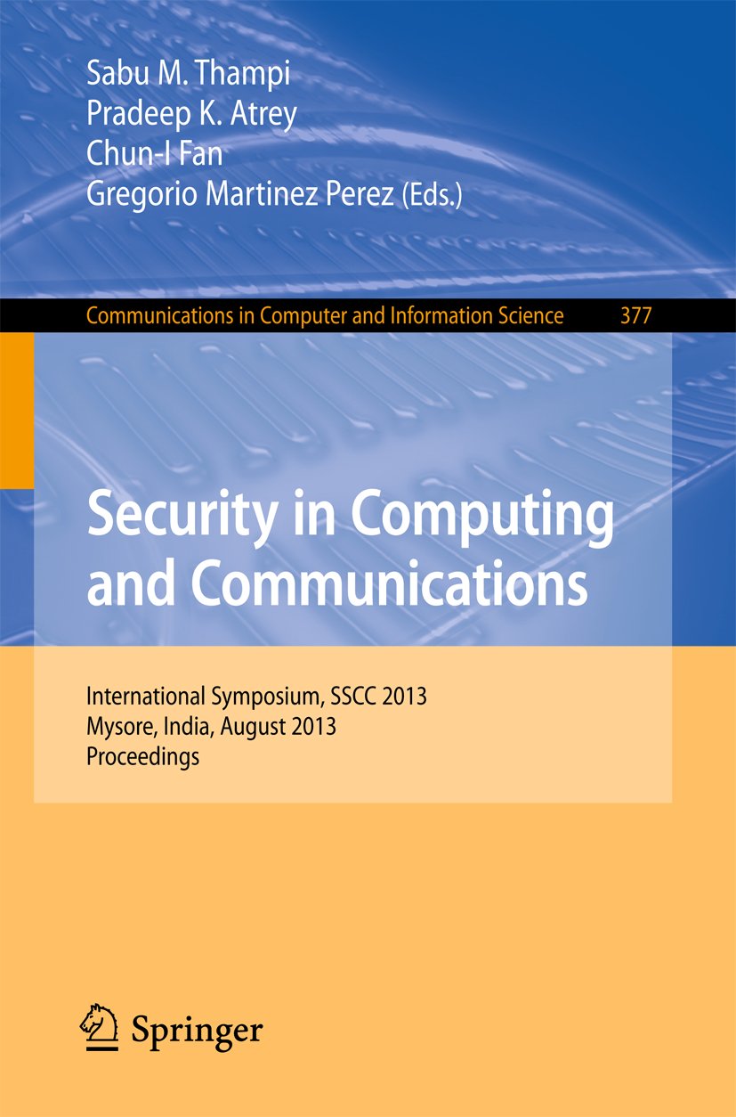 Communications in Computer and Information Science
