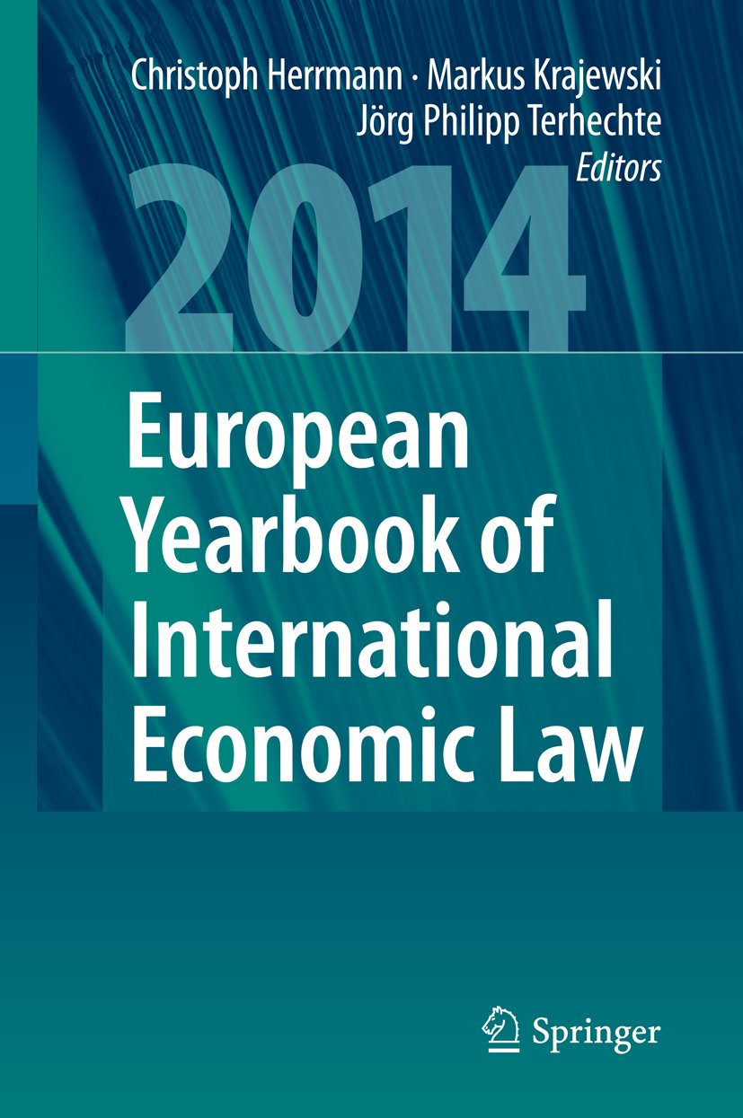 European Yearbook of International Economic Law