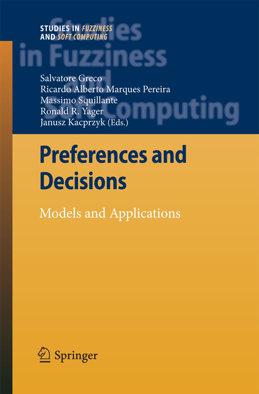 Studies in Fuzziness and Soft Computing
